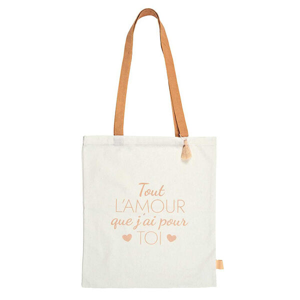 Tote bag Fleuri pour elle 