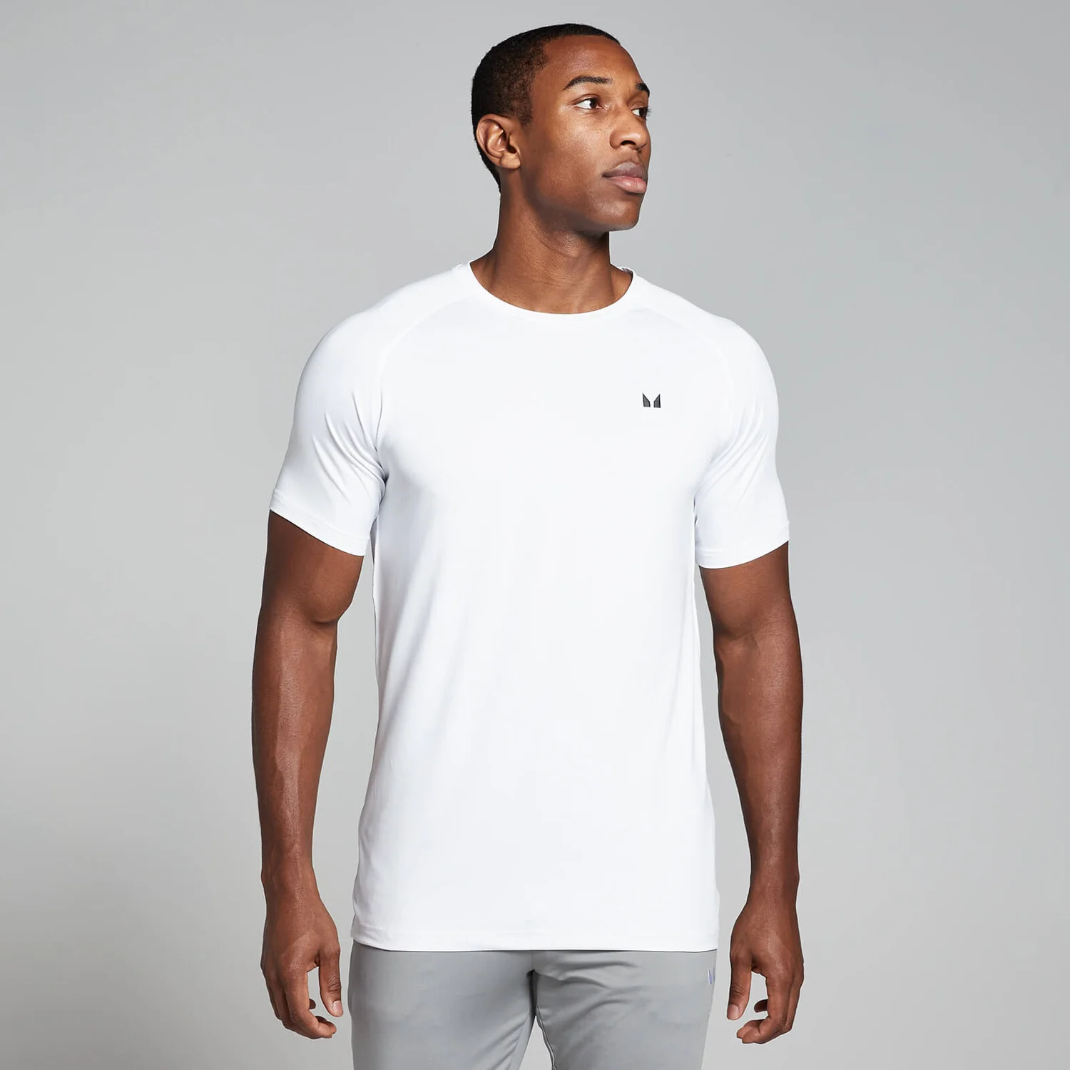 MP Men's Training Short Sleeve T-Shirt - White - XXL