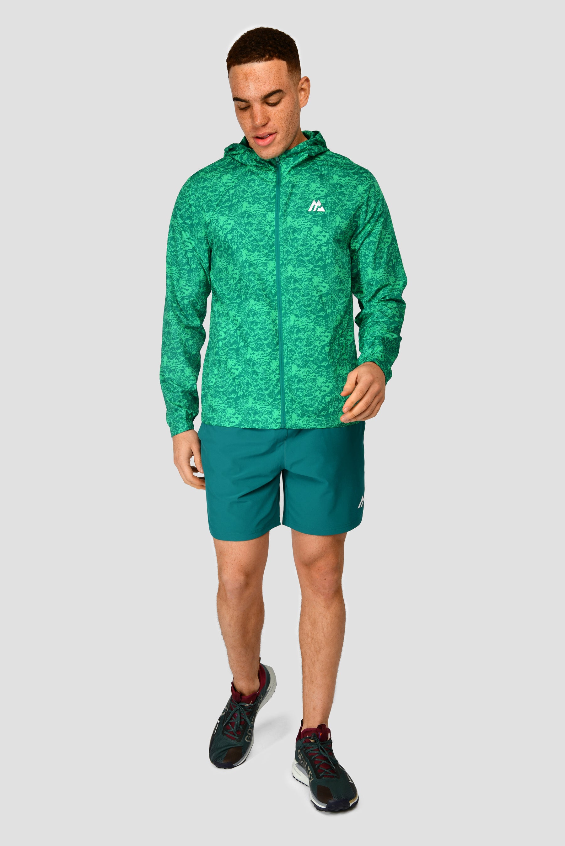 Men's Alto Printed Jacket - Mountain Meadow/Deep Sea