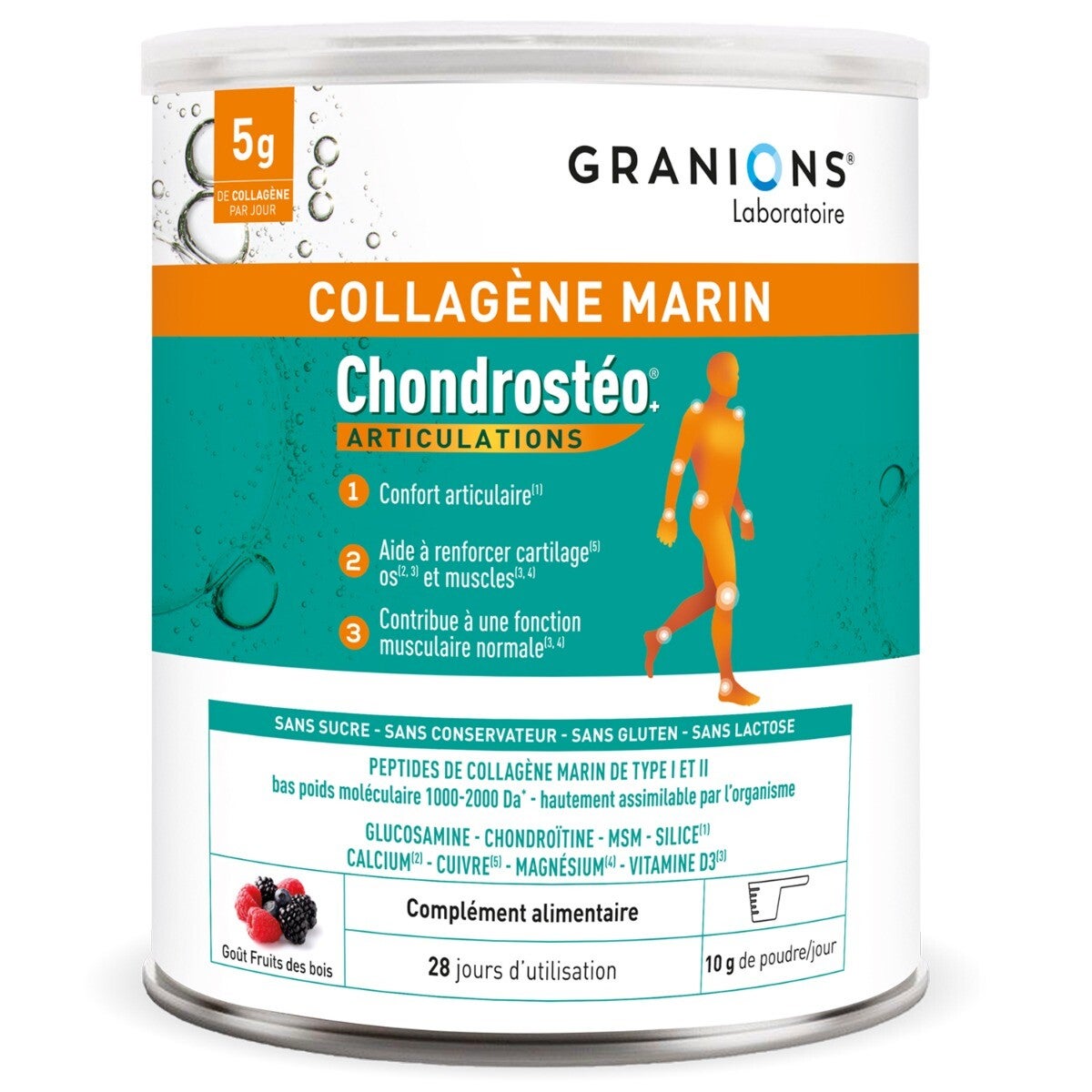 Collagène marin - granions - articulation - chondrostéo
