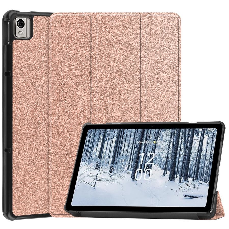 Nokia T21 Protective Case with Cover Rose Gold