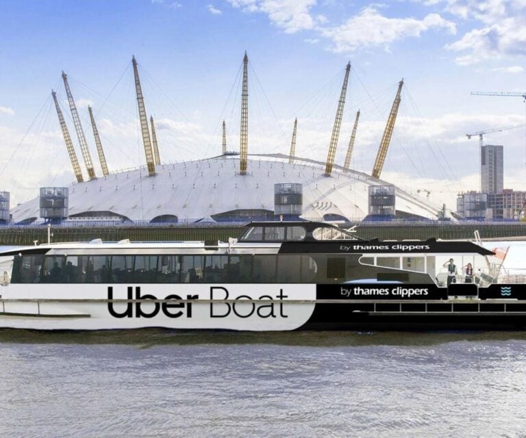 Thames Clipper boat to The O2 for Mamma Mia The Party