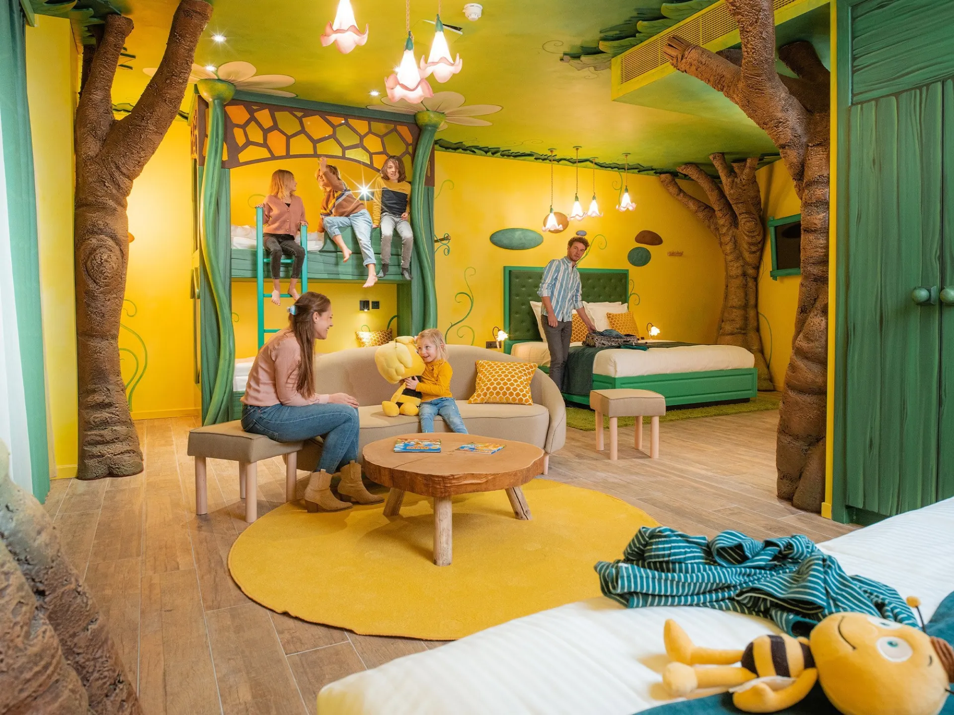 Chambre du Plopsaland Theater Hotel