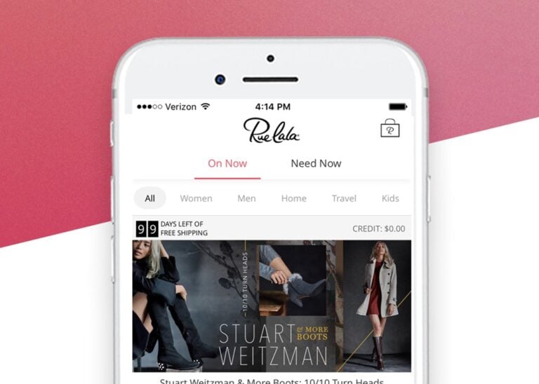 Rue La La fashion boutique app