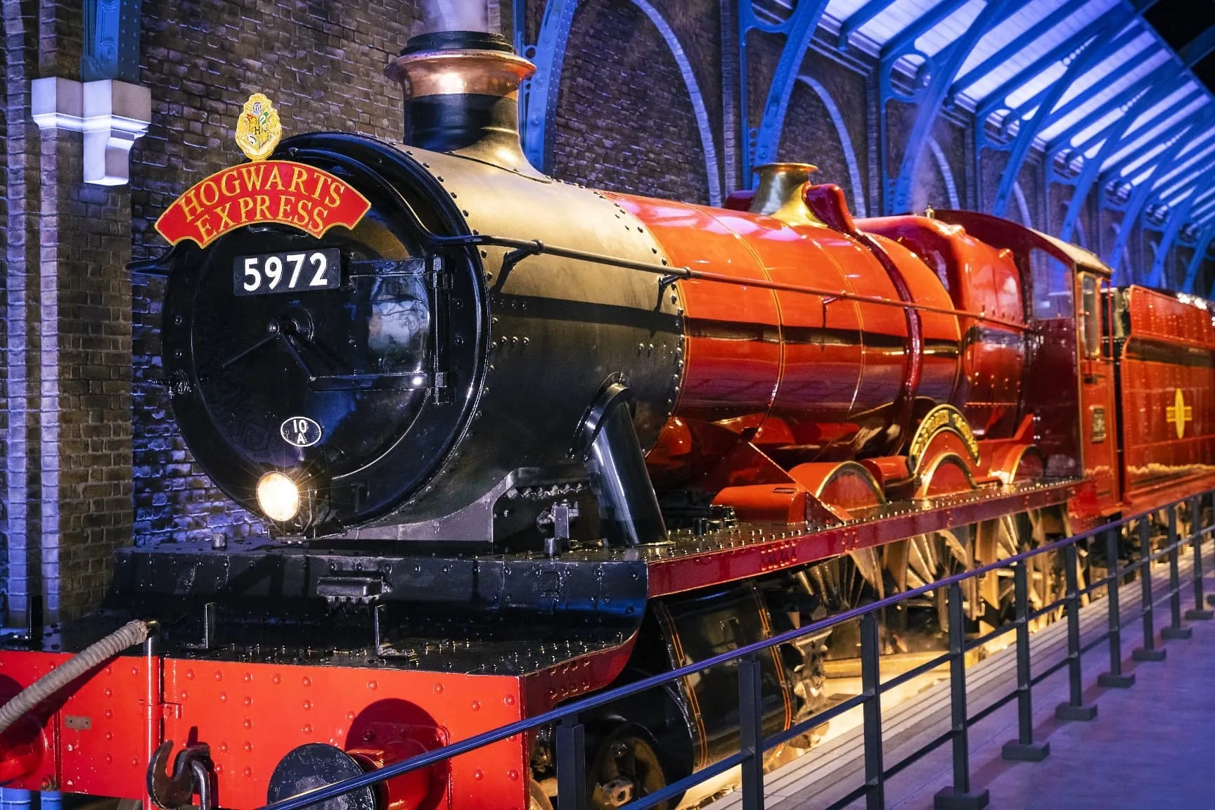 Hogwarts Express set at Warner Bros. Studio Tour Tokyo