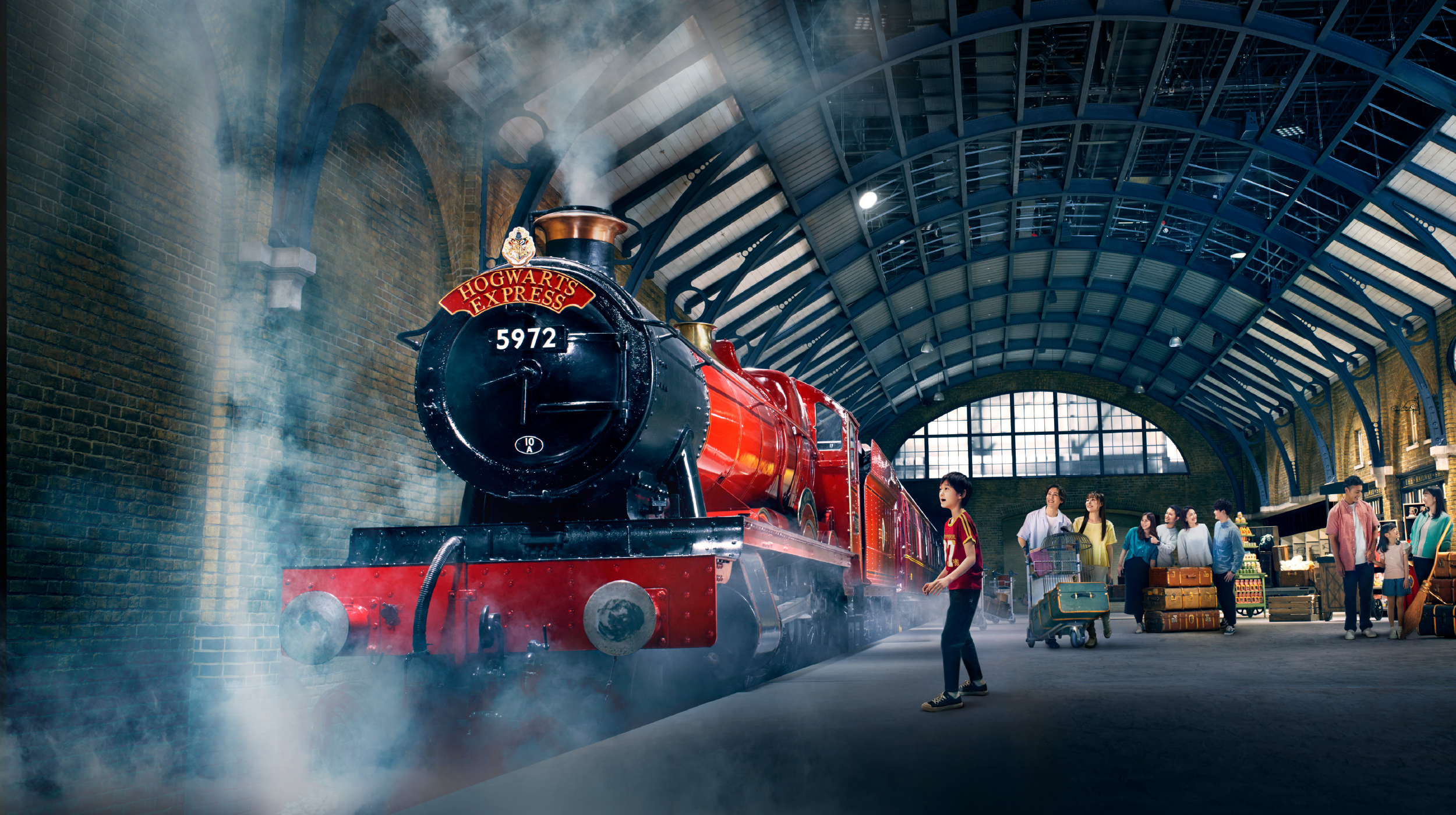 Platform 9 and 3/4 at Warner Bros. Studio Tour Tokyo