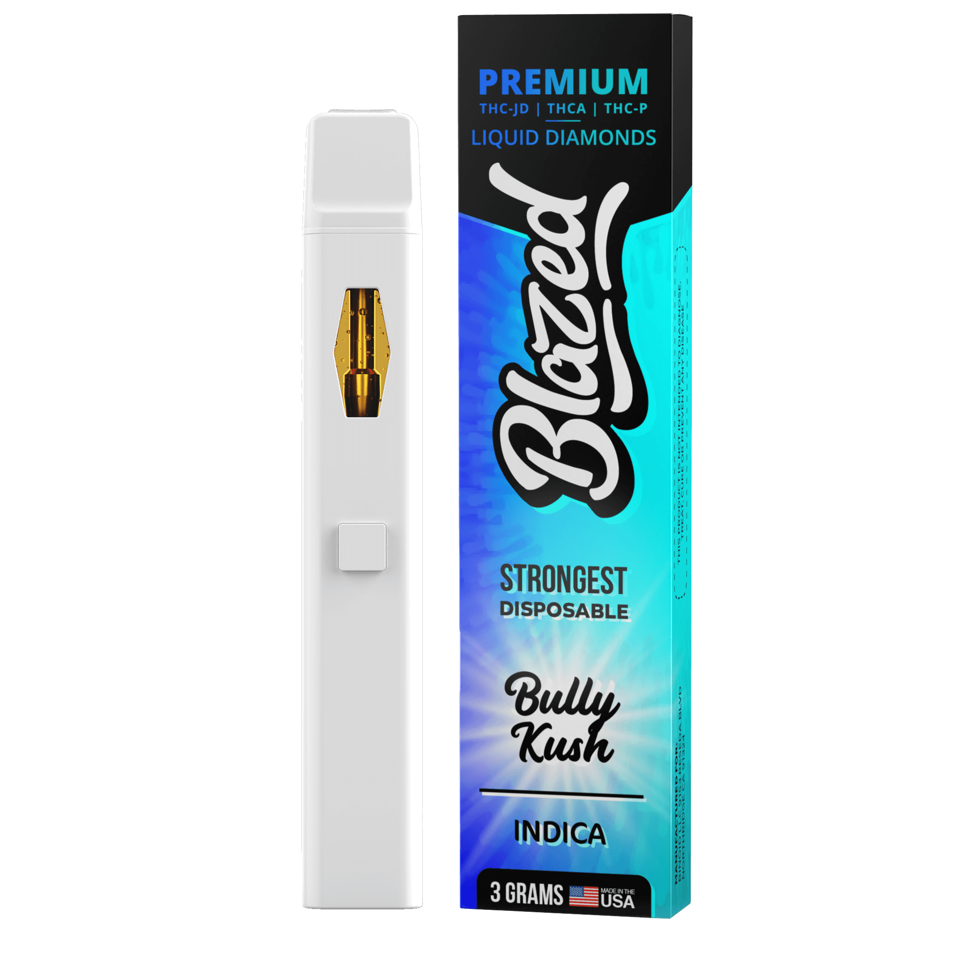 Binoid CBD 3 Gram THCA Disposable in Bully Kush flavor