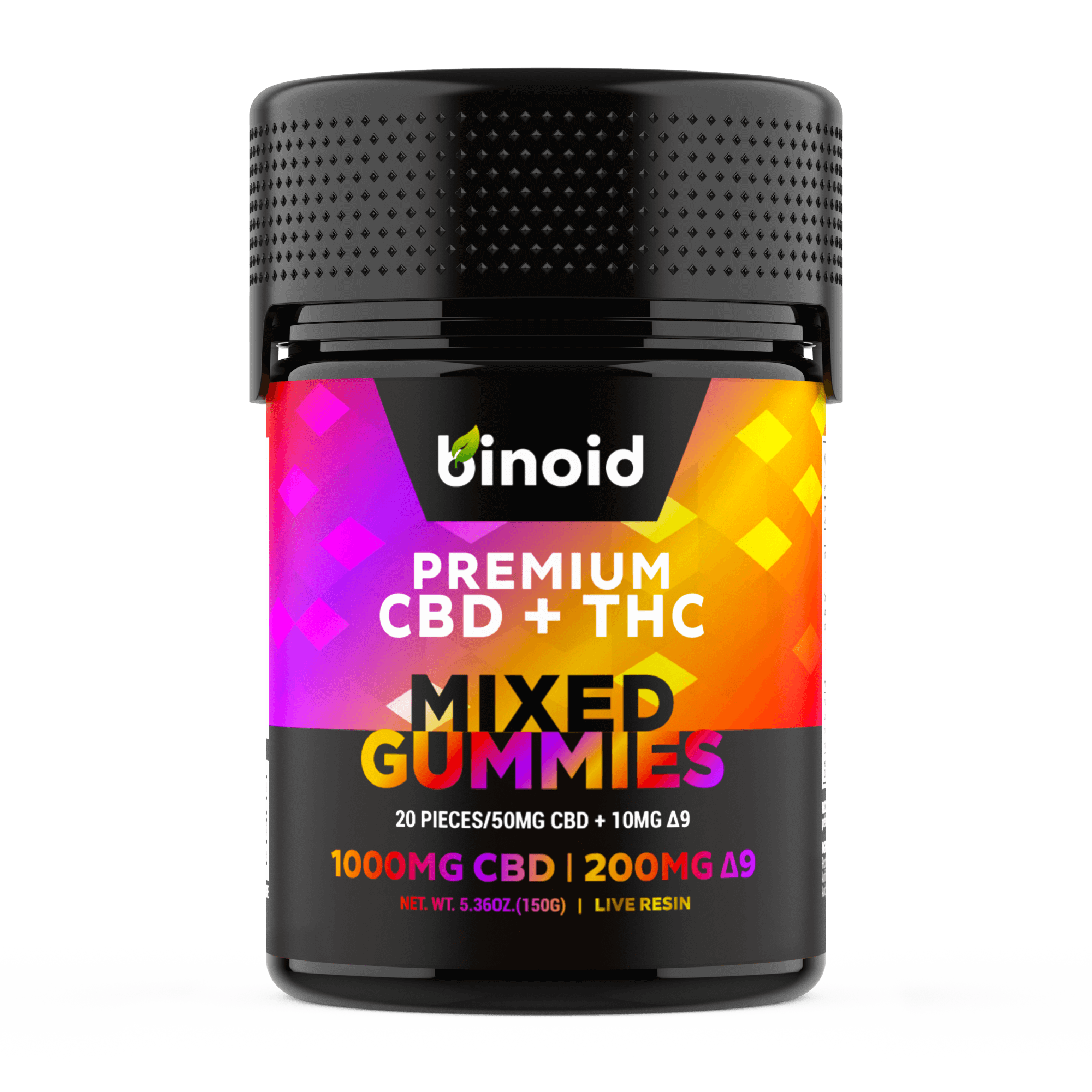 Binoid CBD Delta 9 THC Gummies product