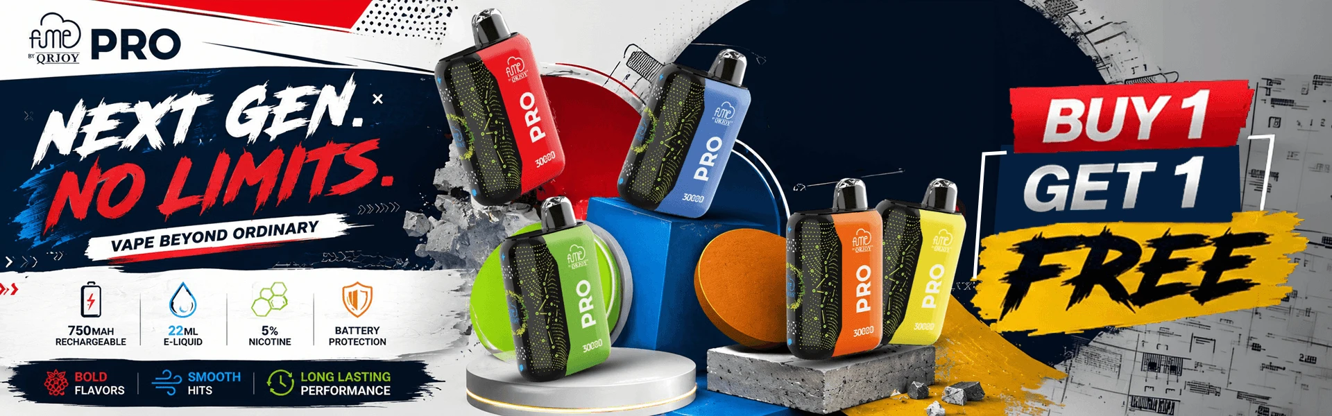 FUME Pro disposable vape promotion