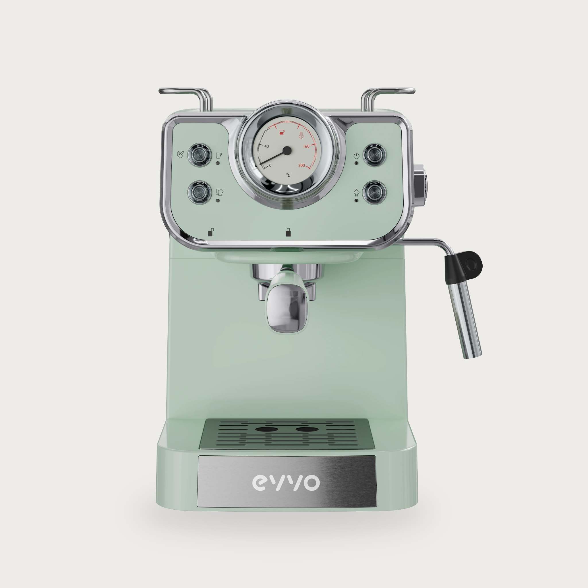 Cafetera Espresso EVVO Intensa Retro verde