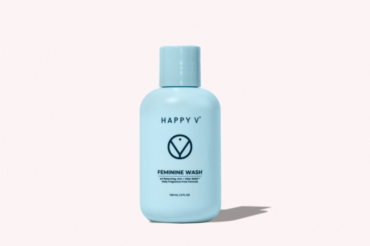 Happy V Feminine Wash bottle