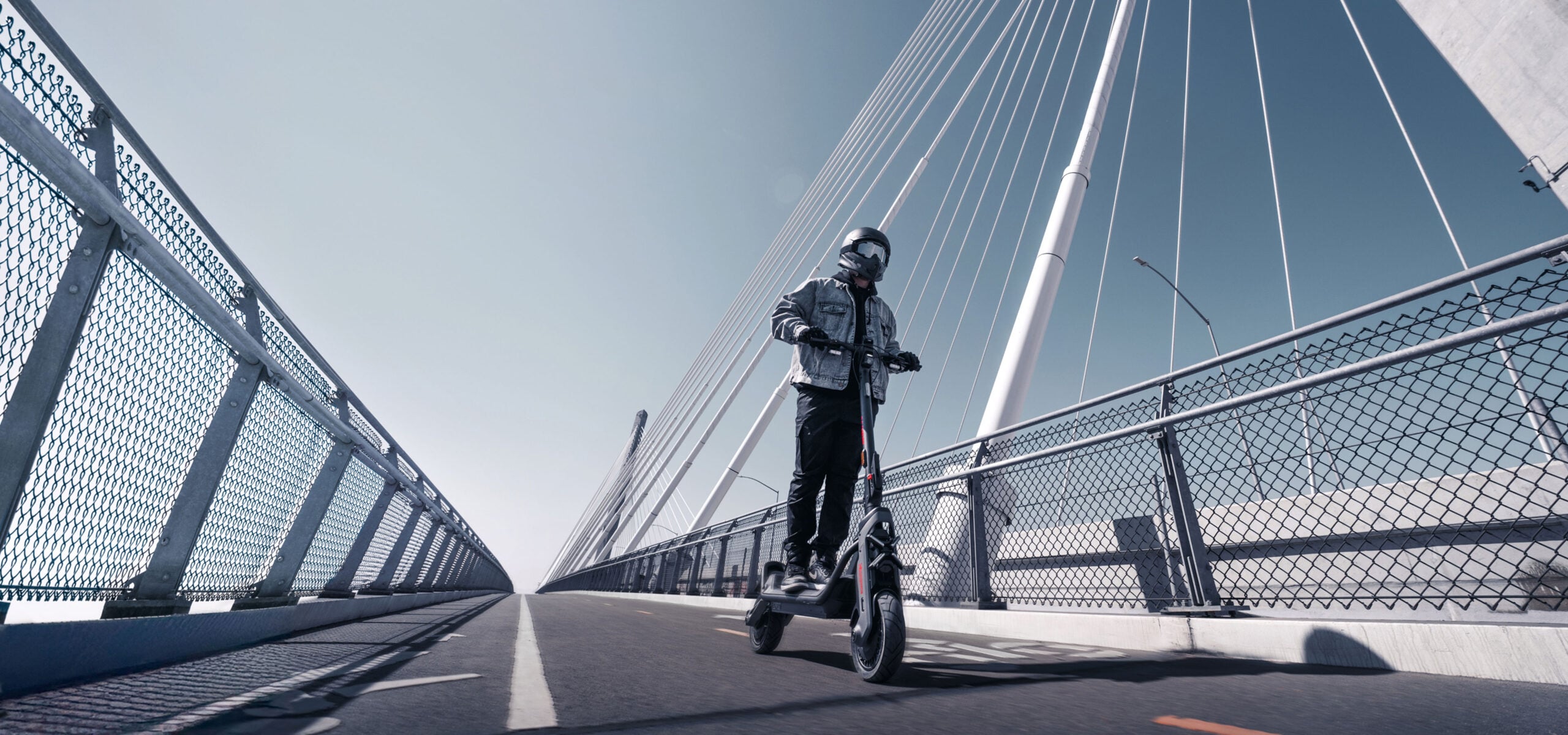 Segway GT3 electric superscooter in an urban performance scene