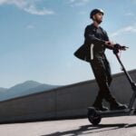 Segway MAX G3 electric scooter in an urban riding scene