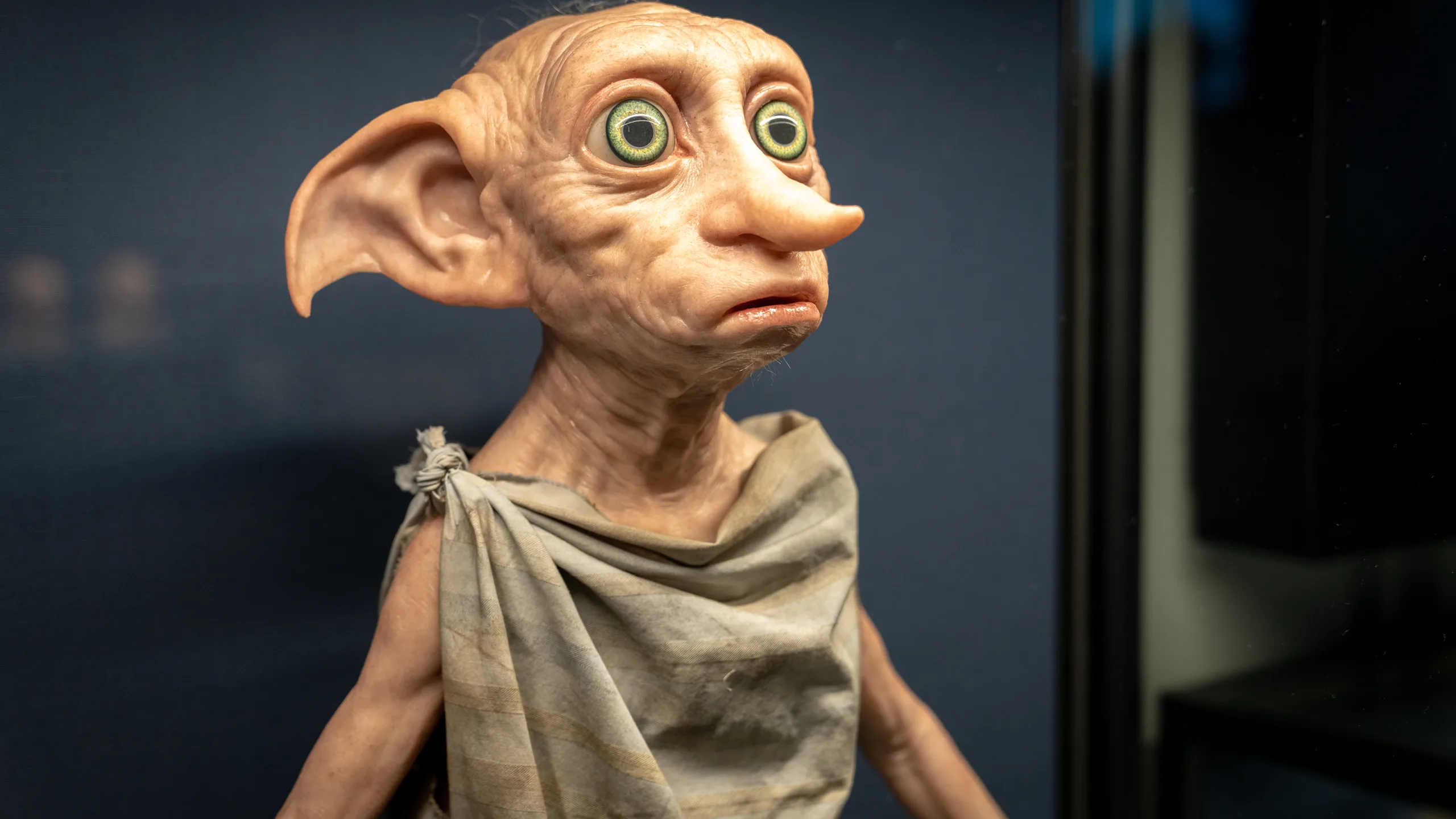 Dobby creature-effects display inside Studio Tour Tokyo