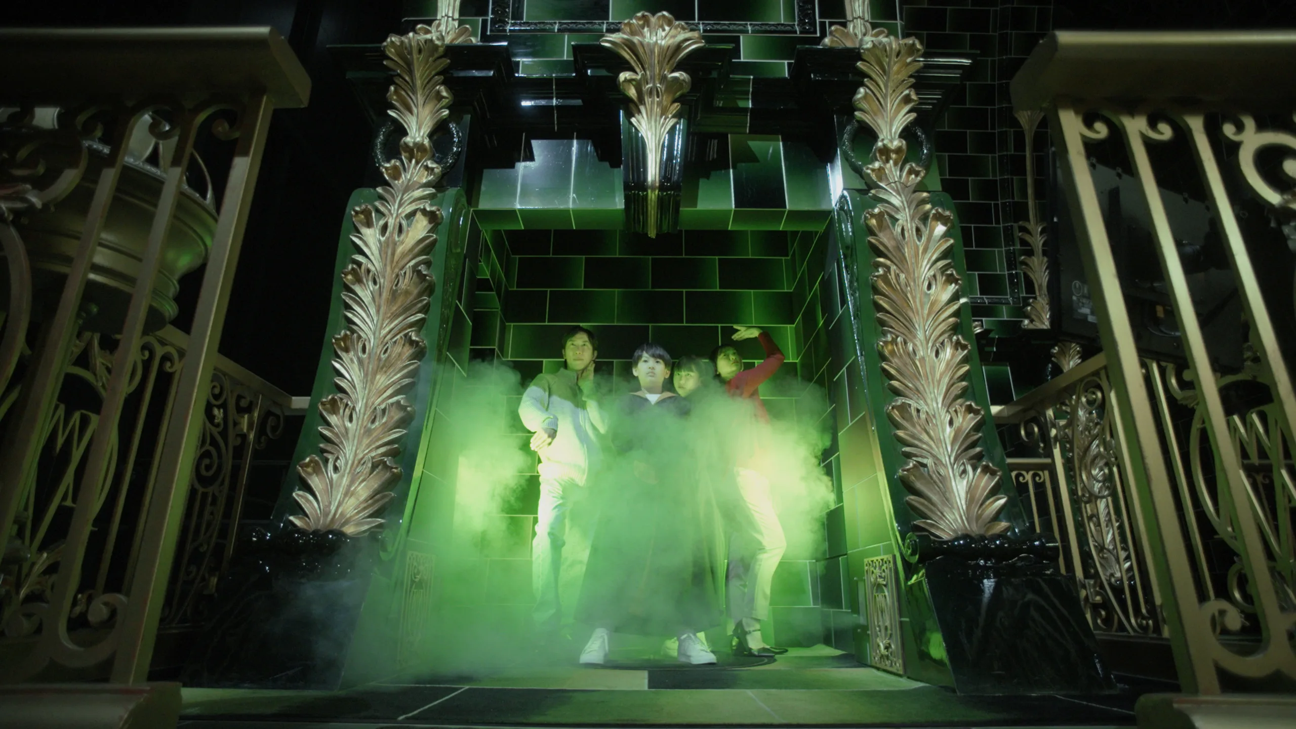 Interactive Floo Powder experience at Studio Tour Tokyo
