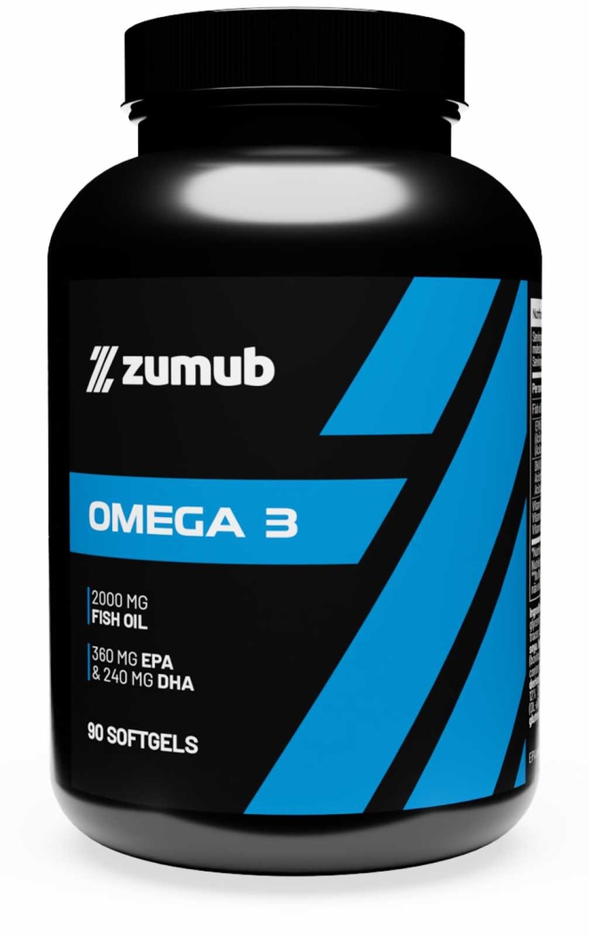 Flacon Zumub Omega 3 de 90 gelules