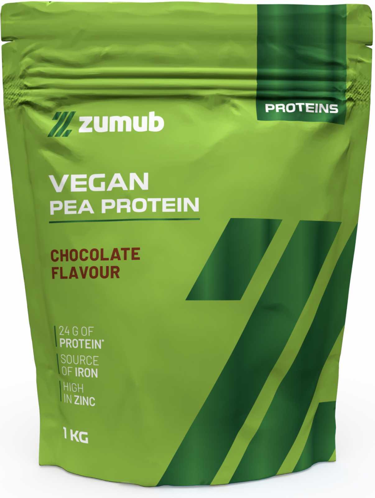 Sachet vert de proteine vegetale Zumub au pois