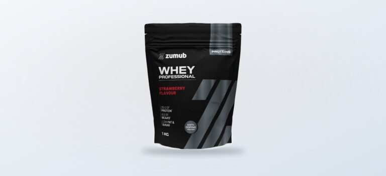 Sachet Zumub Whey Professional a la fraise