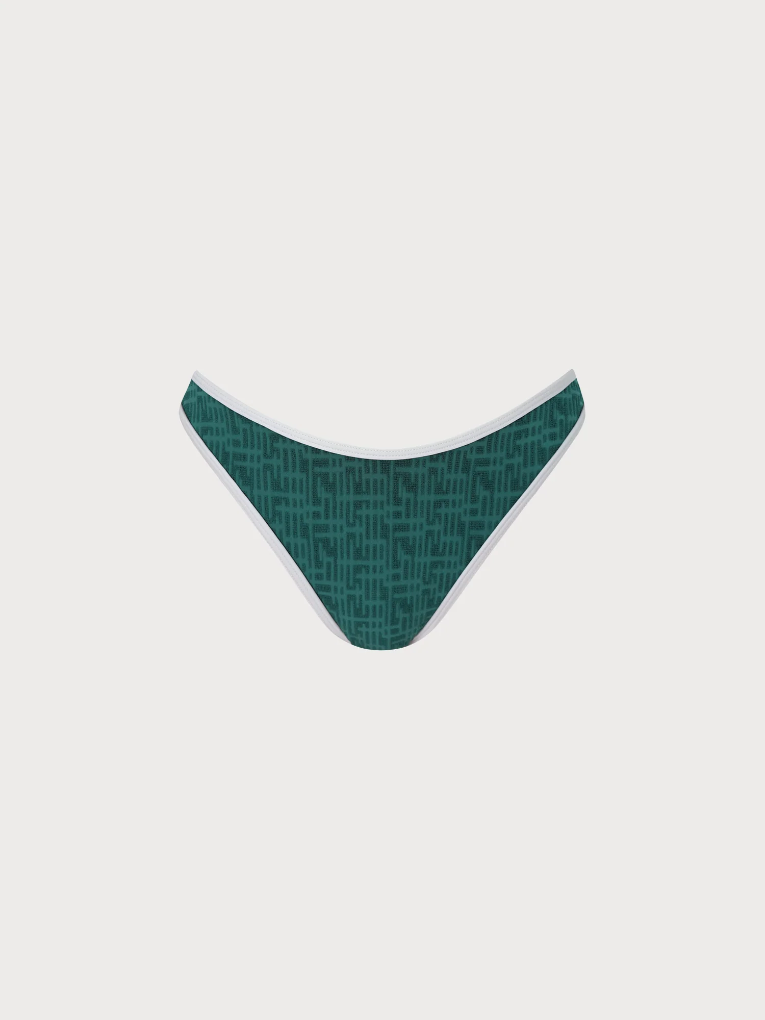Knitted nylon bikini separates