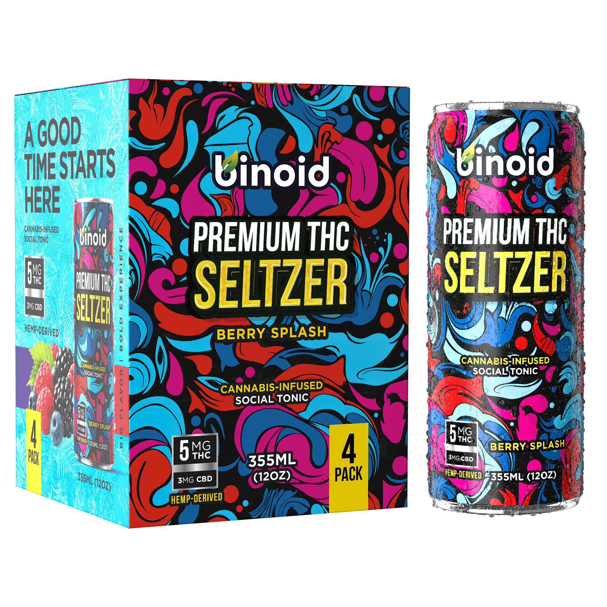 Berry Splash THC drink product image