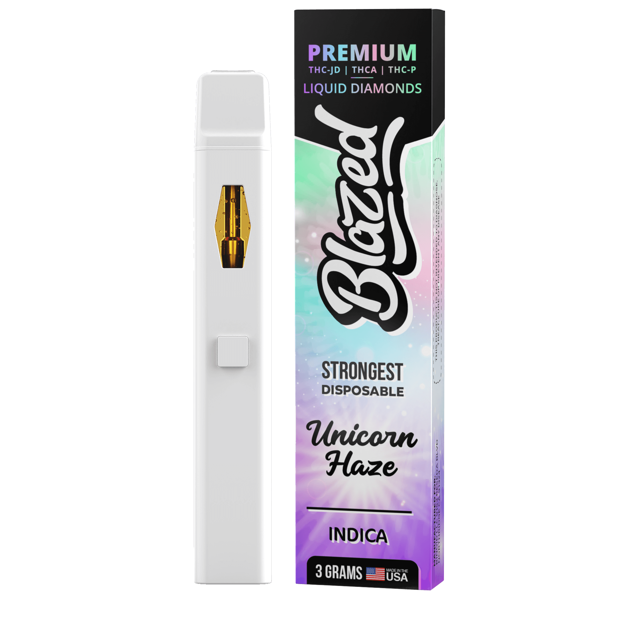 Blazed Unicorn Haze disposable vape