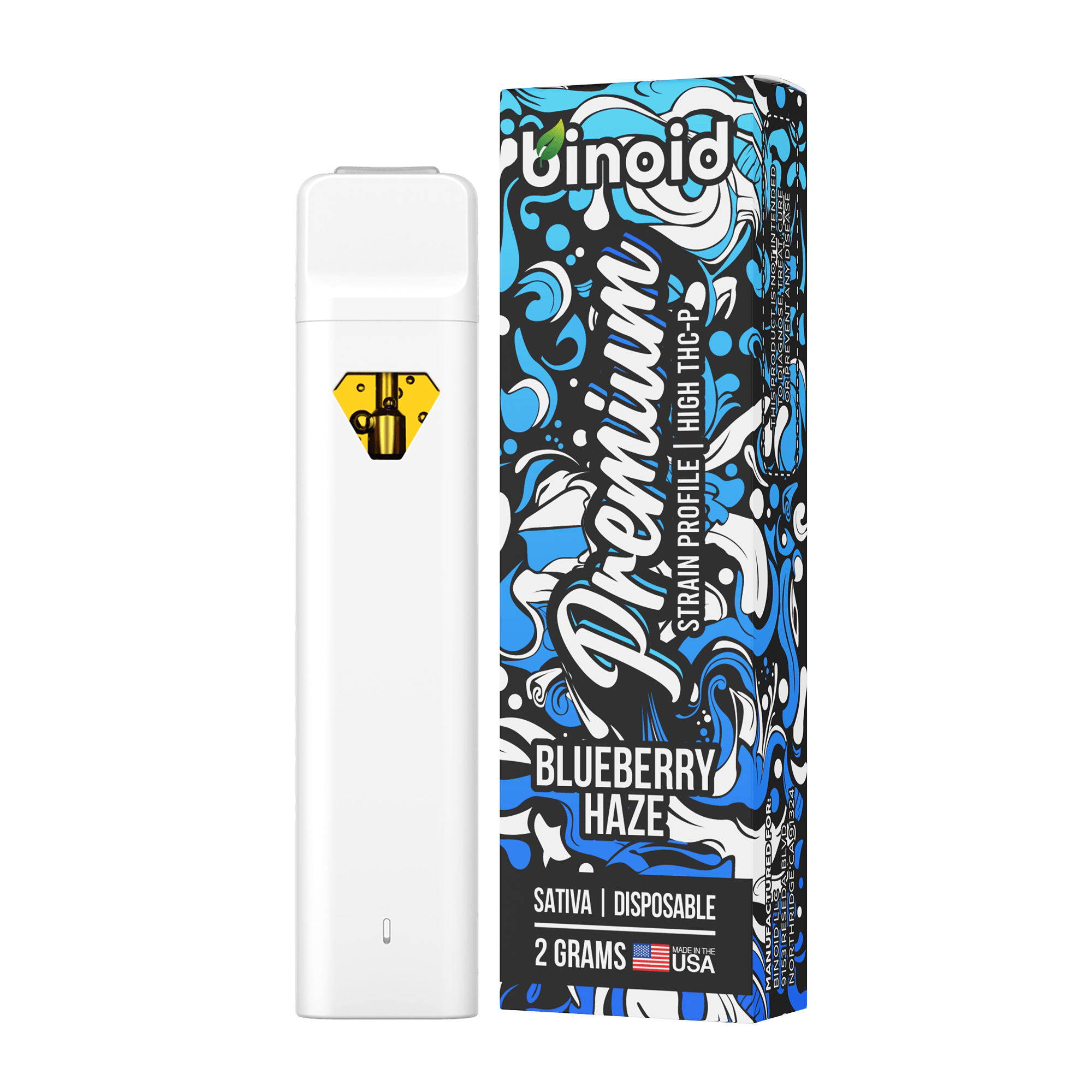 Blueberry Haze High THC-P disposable vape