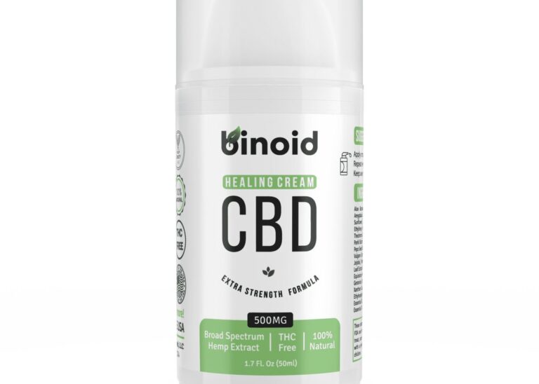 Binoid Healing Cream Extra Strength product container