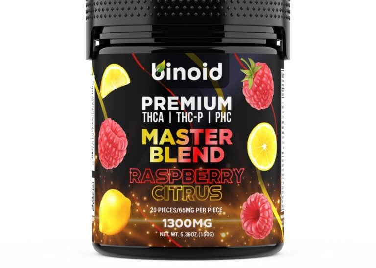 Master Blend gummies bottle