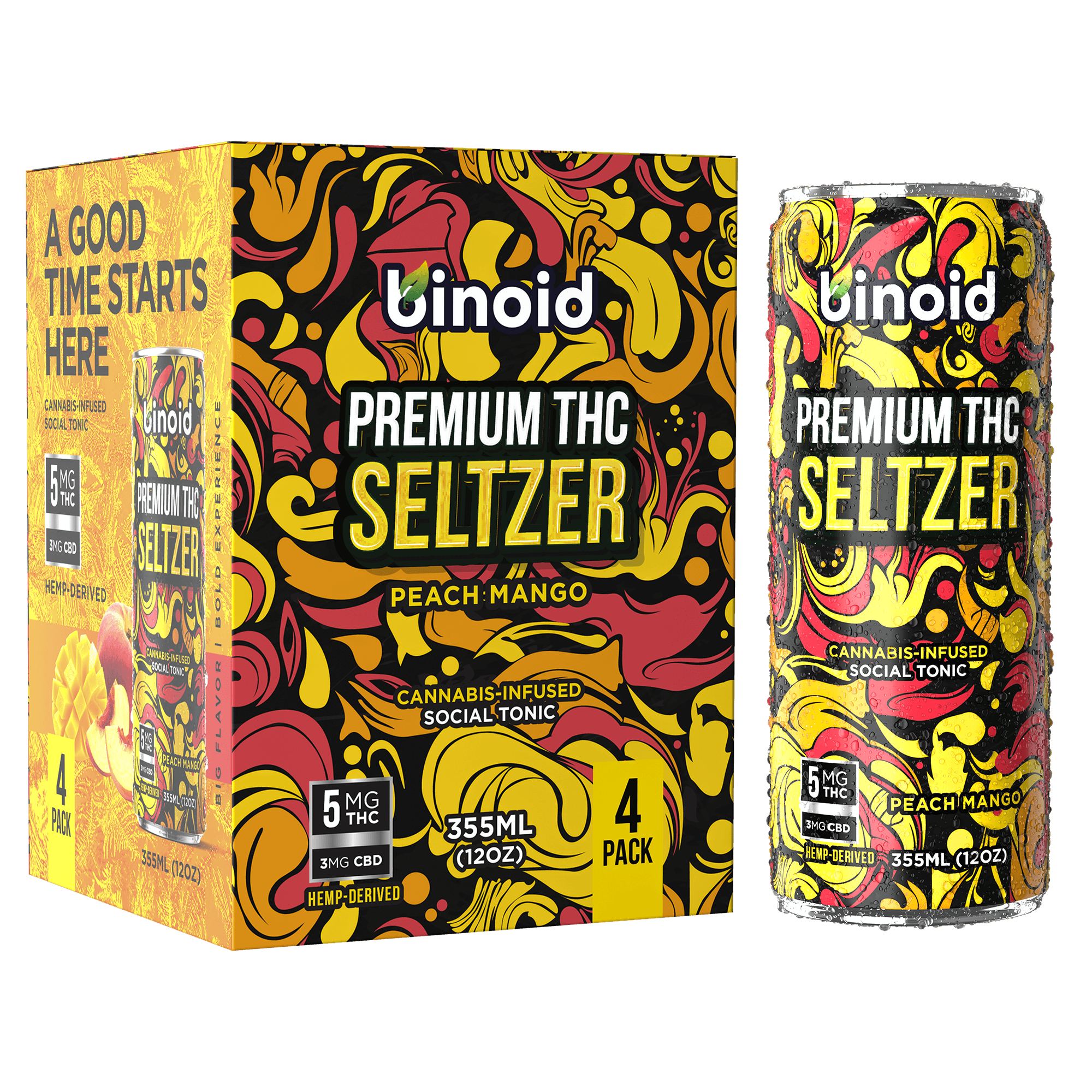 Peach Mango THC drink product image