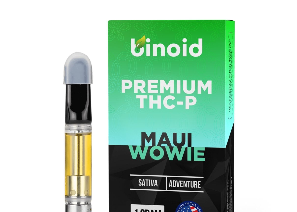 Binoid CBD vape cartridge and box