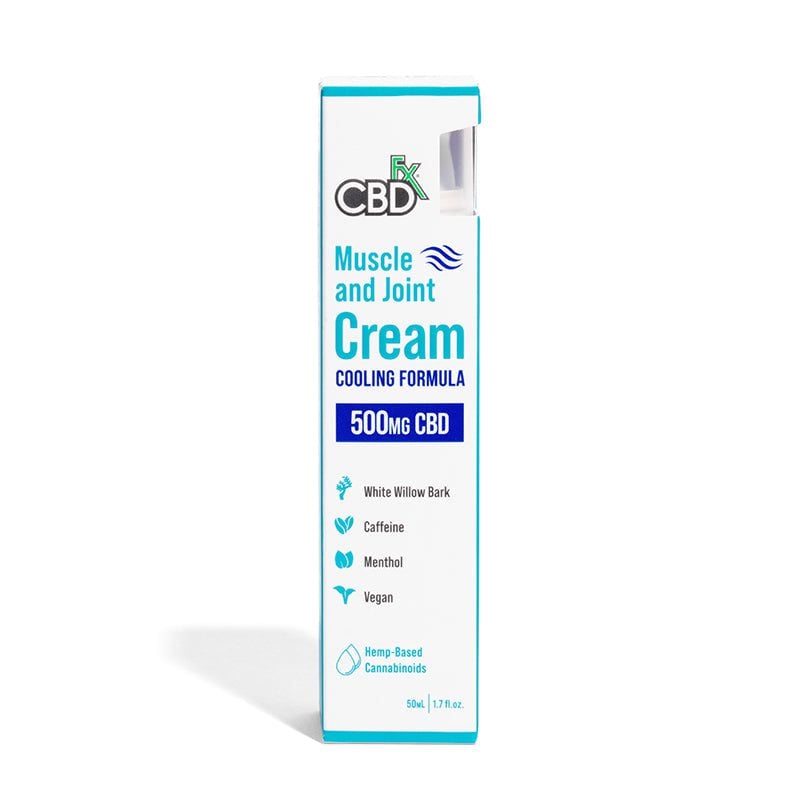 CBDFx Muscle and Joint Cream outer package