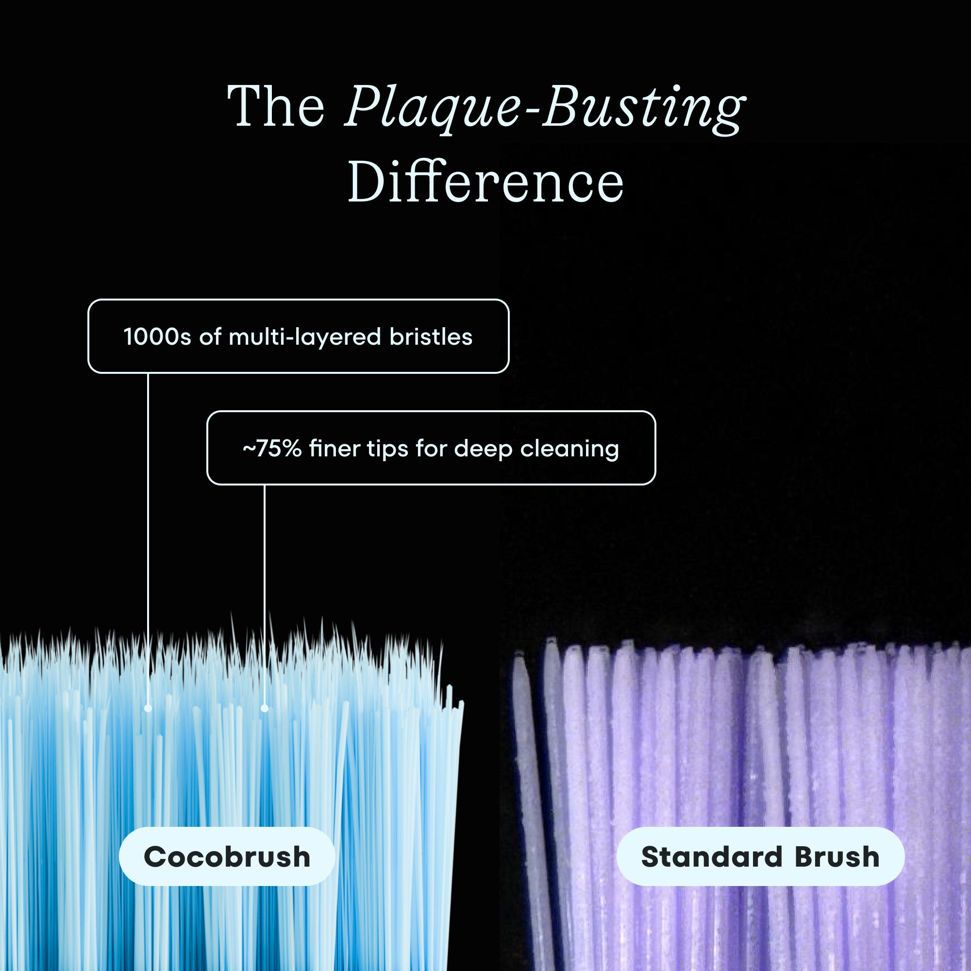 Cocobrush product feature graphic