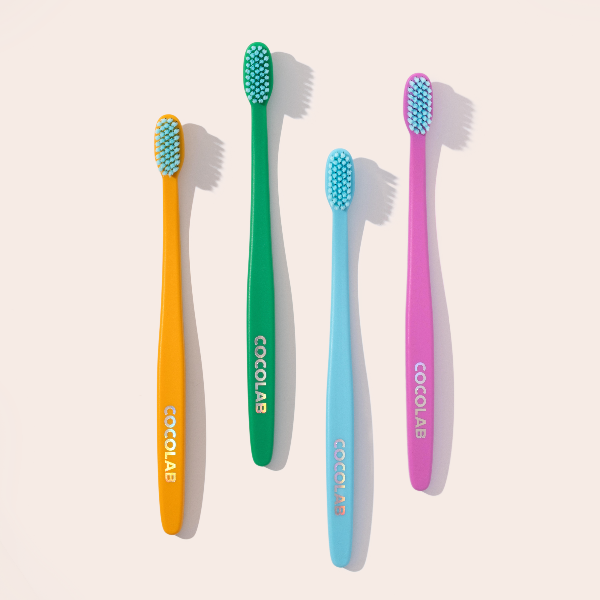 Cocobrush four-pack in assorted colors