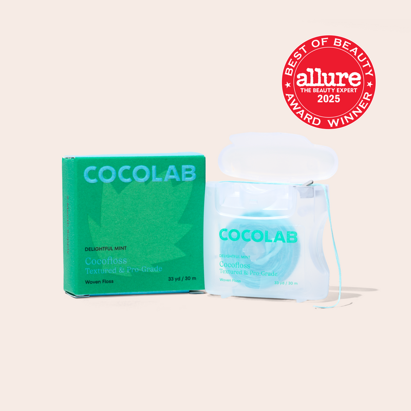 Delightful Mint Cocofloss dental floss package