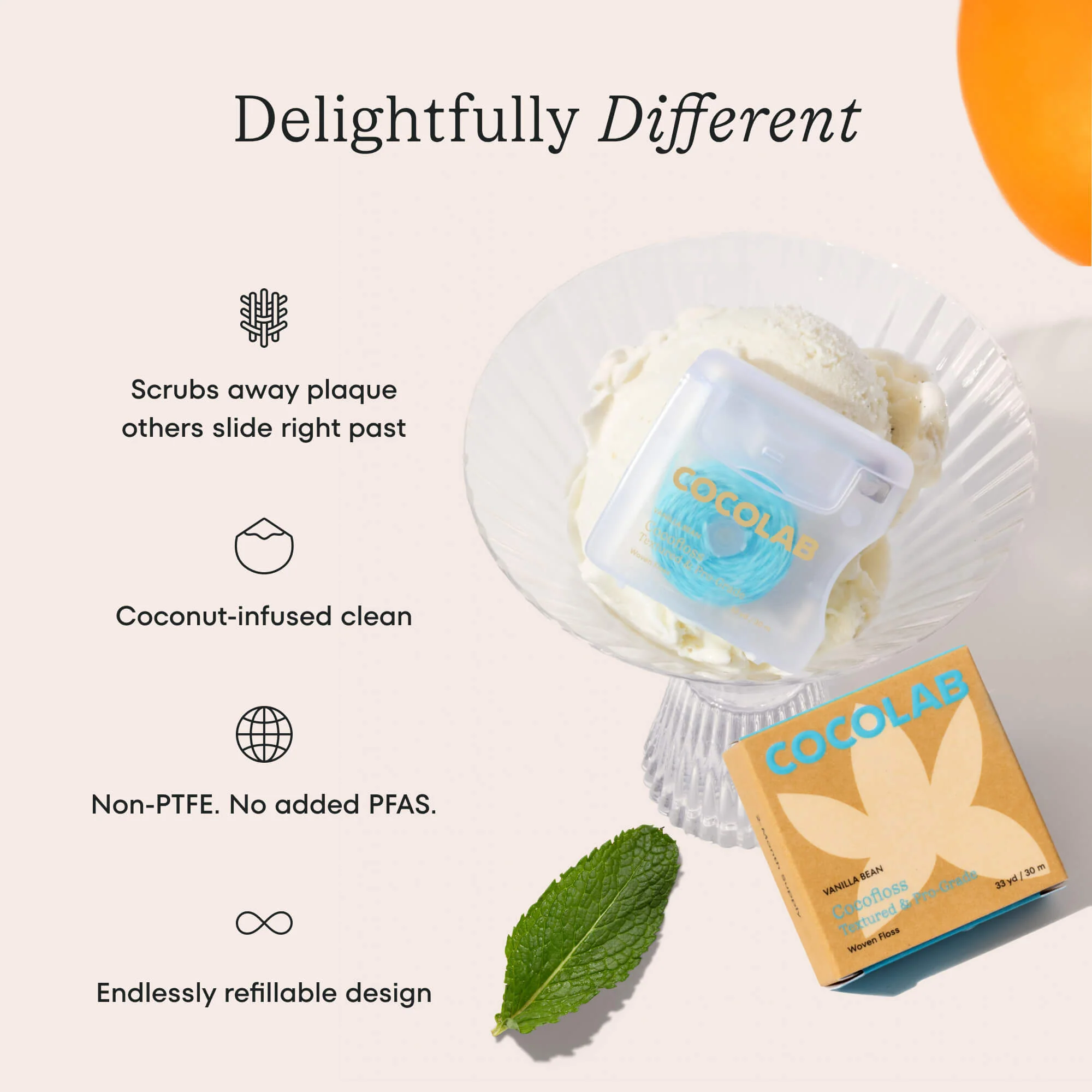 Vanilla Bean Cocofloss floss