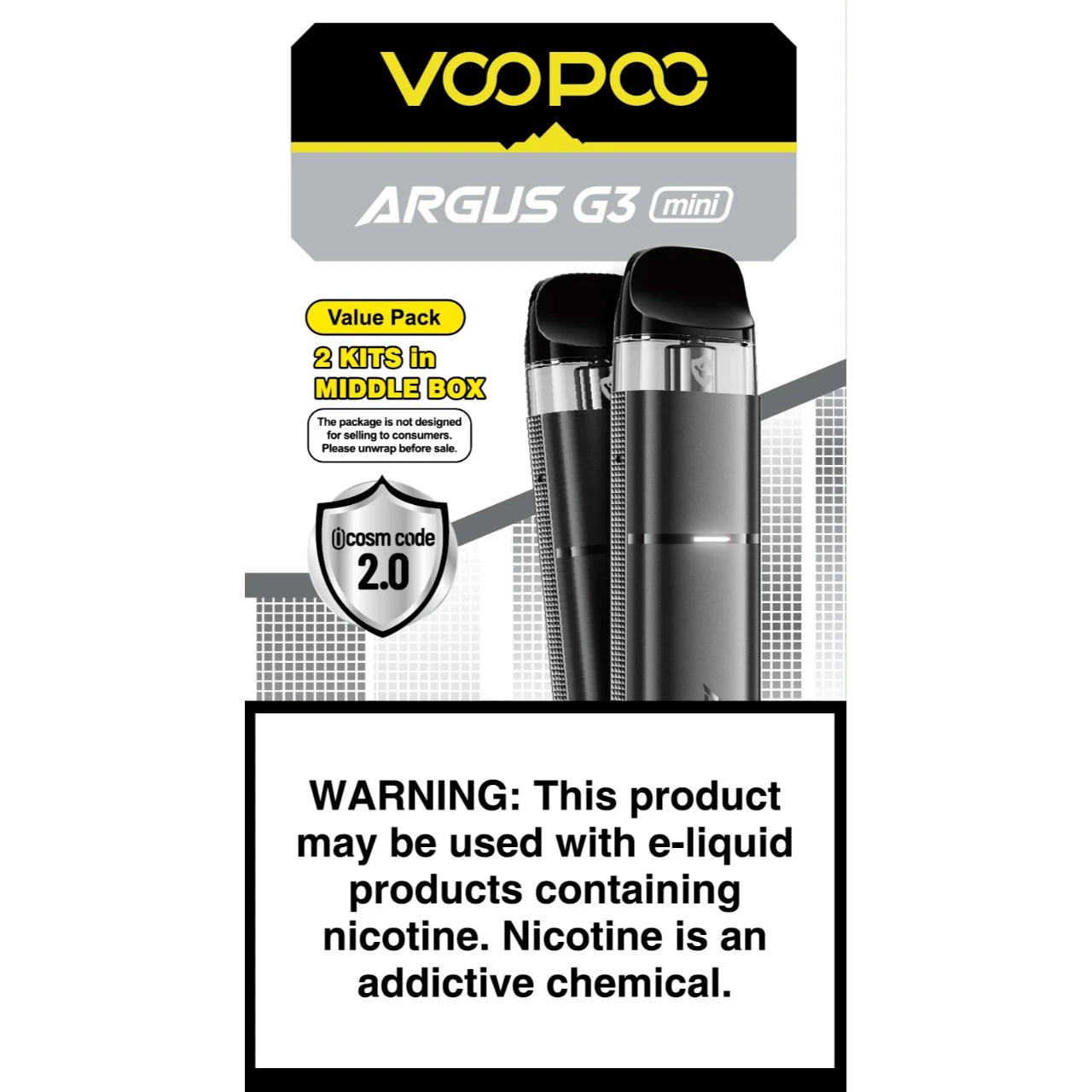 VooPoo ARGUS G3 Mini Pod Kit
