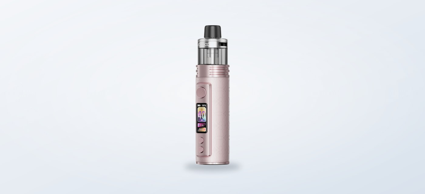Glow pink VooPoo DRAG H40 Pro Kit