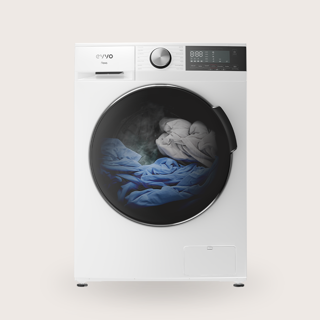 Lavadora EVVO Home Serie 3 Nova de carga frontal
