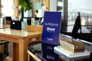 Glamsquad touch-up station at an event