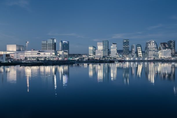 Skyline van Oslo