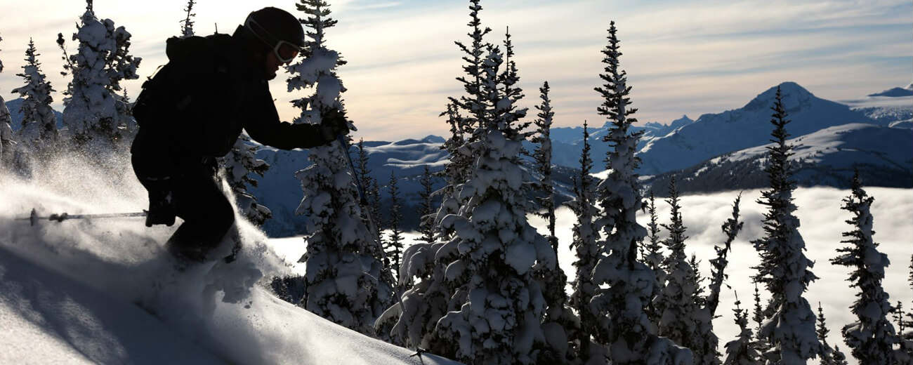 Berglandschap van Whistler in Canada