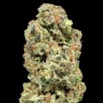 Happy Hour THCA Flower buds shown on Lit Farms product imagery
