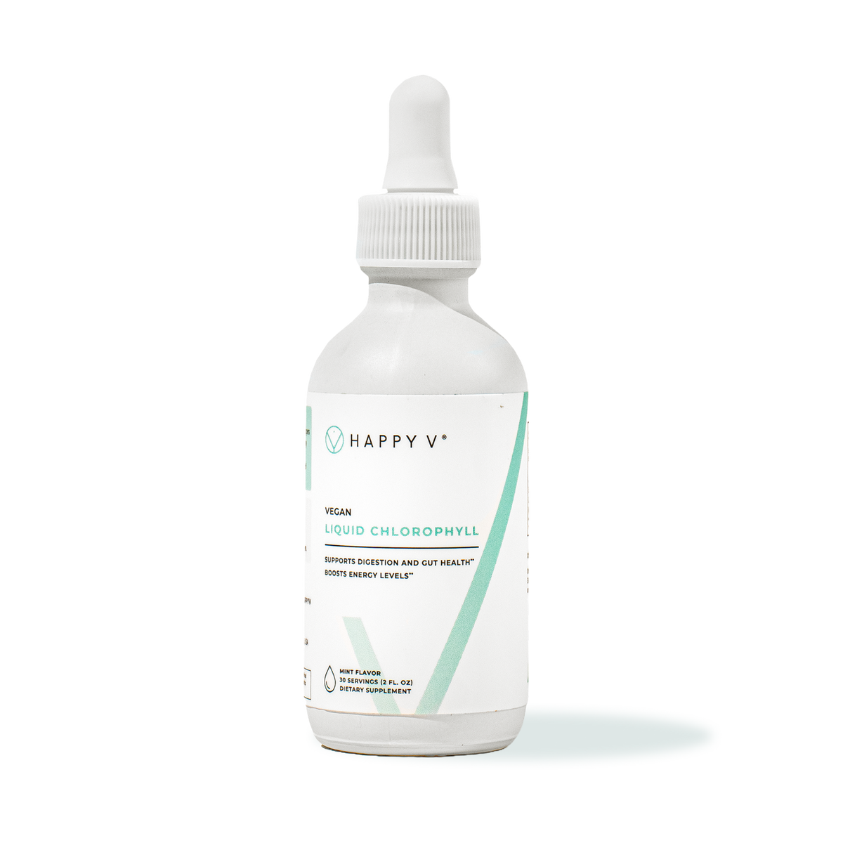 Happy V Liquid Chlorophyll bottle
