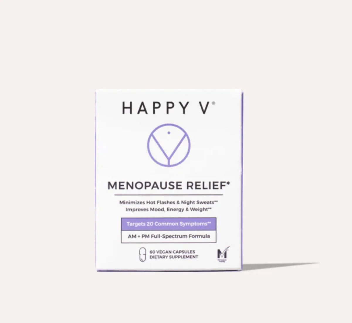 Happy V Menopause Relief product bottle