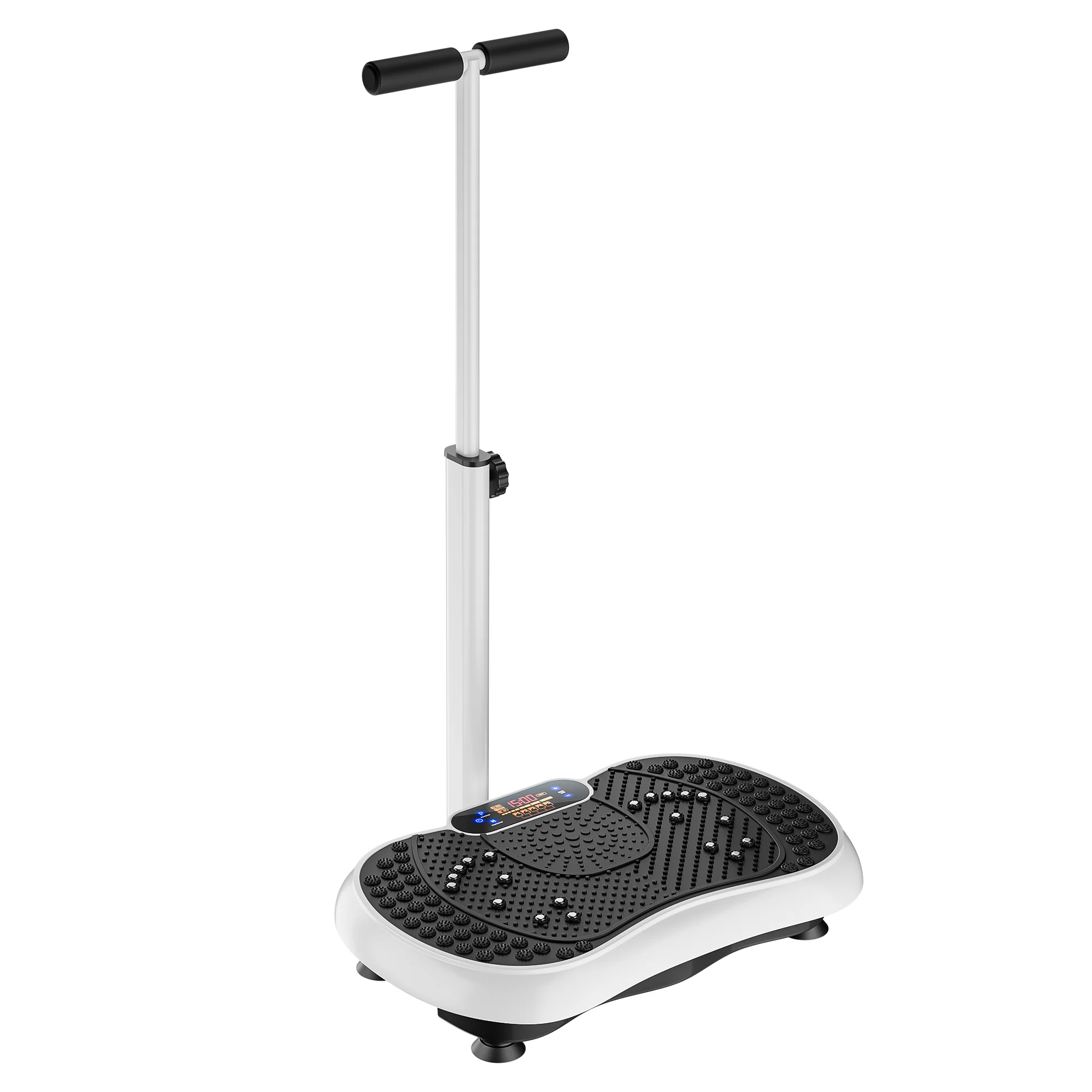 Vibration plate exercise platform shown on a product background