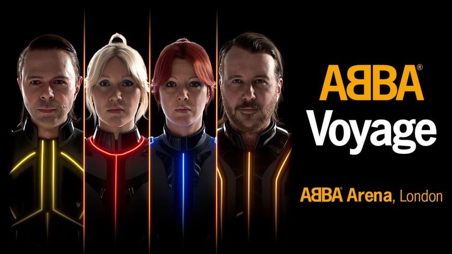 ABBA Voyage promotional banner