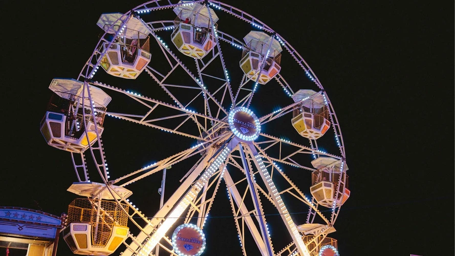Ferris wheel at Spooktacular Glasgow
