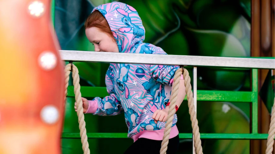 Funhouse attraction at Spooktacular Glasgow