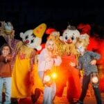 Décor et ambiance de Halloween Celebration à Plopsaland Belgium