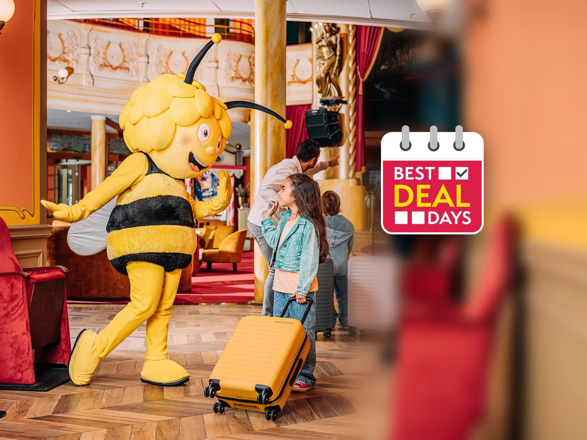 Hébergement du Plopsaland Resort présenté dans les Best Deal Days
